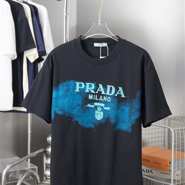 PRADA   2026夏季新款短袖T恤  尺寸偏大