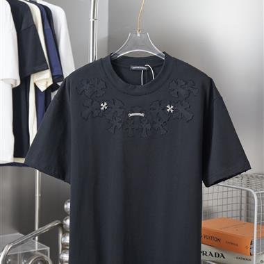 Chrome Hearts   2026夏季新款短袖T恤  尺寸偏大
