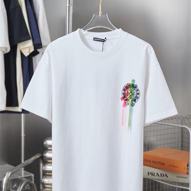 Chrome Hearts   2026夏季新款短袖T恤  尺寸偏大