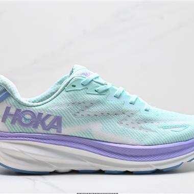 HOKA M CLIFTON 9 輕量低幫戶外越野跑鞋