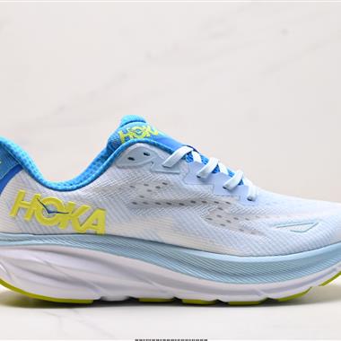 HOKA M CLIFTON 9 輕量低幫戶外越野跑鞋