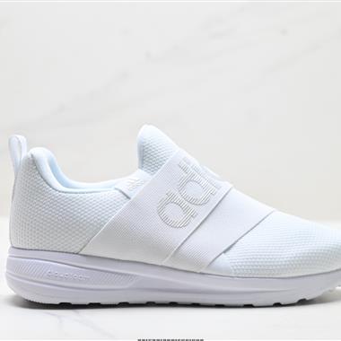 Adidas Lite Racer Adapt 6.0 舒適百搭 減震耐磨 低幫跑步鞋