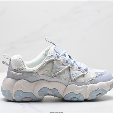 FILA FLUID 6 貓爪6.0 簡約舒適 防滑耐磨低幫老爹鞋