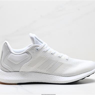 Adidas PureBoost 21 爆米花緩震中底跑步鞋