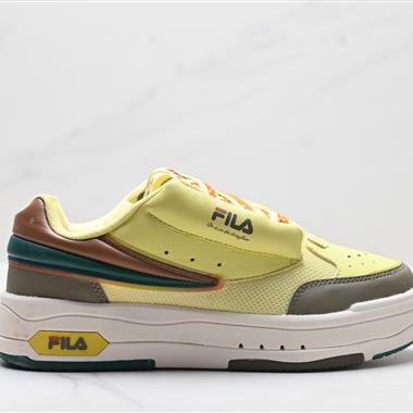 FILA MIX 舒適耐磨 時尚潮流 緩震低幫休閒鞋