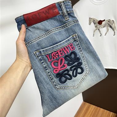 LOEWE   2026夏季新款休閒牛仔褲