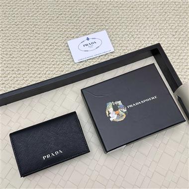 PRADA   2026新款時尚皮夾  尺寸：11*6.5CM