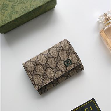 GUCCI   2026新款時尚皮夾  尺寸：10.5*7*2CM