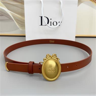 DIOR   2026新款時尚皮帶  2.5CM