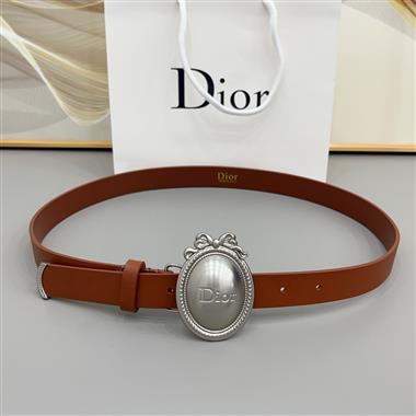 DIOR   2026新款時尚皮帶  2.5CM