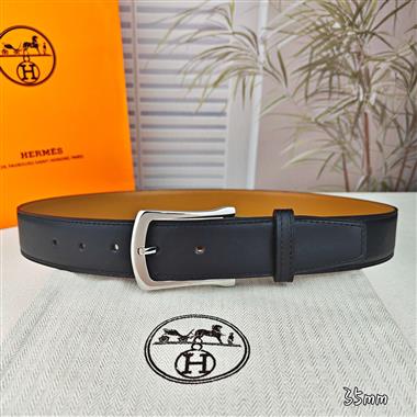 HERMES   2026新款時尚皮帶   3.5CM