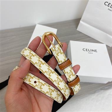CELINE   2026新款時尚皮帶   1.8CM