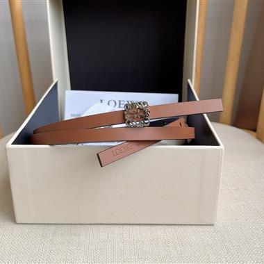 LOEWE   2026新款時尚皮帶   1.0CM