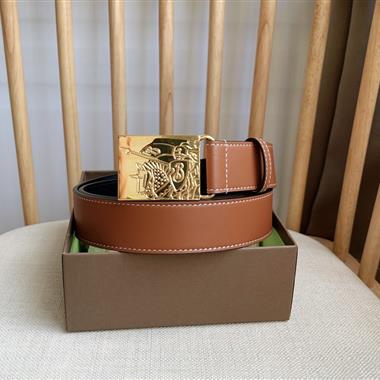 BURBERRY   2026新款時尚皮帶   3.5CM