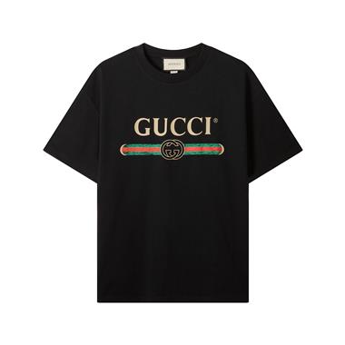 GUCCI  2026夏季新款短袖T恤  尺寸偏大