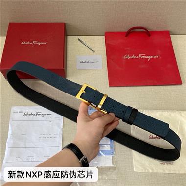 Ferragamo   2026新款時尚皮帶  3.5CM