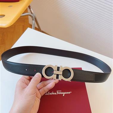 Ferragamo   2026新款時尚皮帶  3.5CM