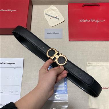 Ferragamo   2026新款時尚皮帶  3.5CM