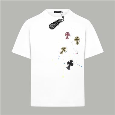 Chrome Hearts   2026夏季新款短袖T恤  尺寸偏大