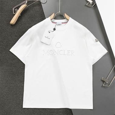 MONCLER   2026夏季新款短袖T恤   尺寸偏大