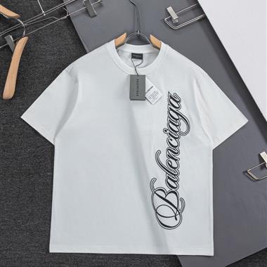 Balenciaga   2026夏季新款短袖T恤   尺寸偏大