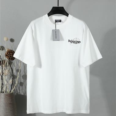 Balenciaga   2026夏季新款短袖T恤  尺寸偏大