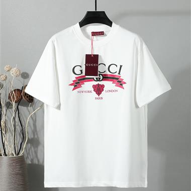 GUCCI   2026夏季新款短袖T恤  尺寸偏大