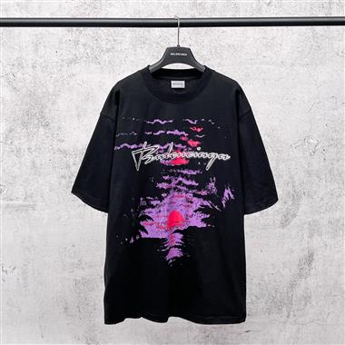 Balenciaga   2026夏季新款短袖T恤   尺寸偏大