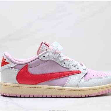 Nike Air Jordan 1 x Travis Scott AJ1 低幫文化籃球鞋