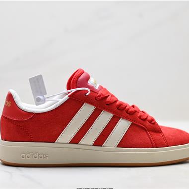 Adidas Grand Court Base 00S 休閒耐磨 低幫板鞋