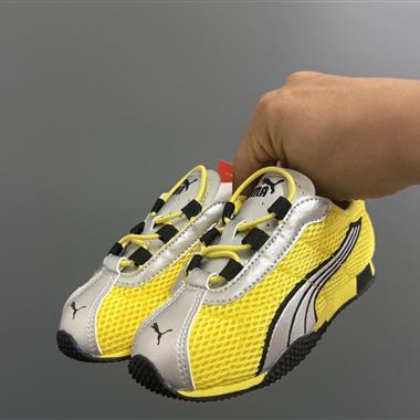 Puma 新款T頭松緊帶網面賽車涼鞋休閒鞋