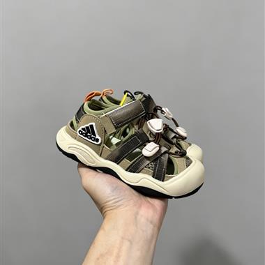 Adidas 透氣網面防滑 運動涼鞋