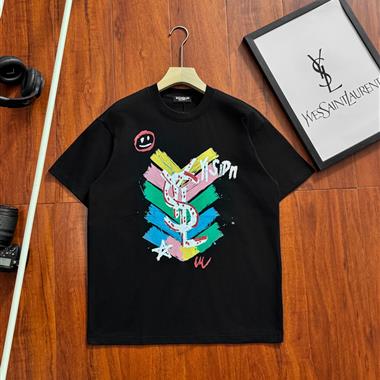 YSL   2026夏季新款短袖T恤