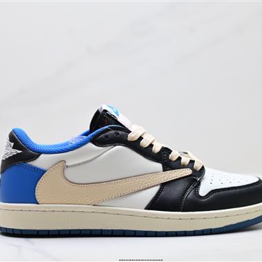 Nike Air Jordan 1 x Travis Scott AJ1倒勾 低幫文化籃球鞋