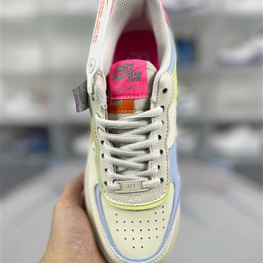 Nike Air Force 1 Shadow 解構 防滑輕便 低幫 板鞋