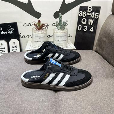 Adidas SAMBA OG MULE W運動休閒半拖鞋