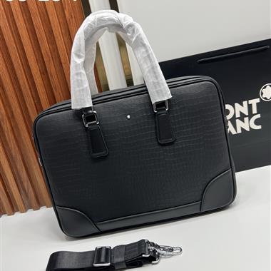 MONTBLANC    2026新款男生時尚包包 尺寸：38-28-7CM