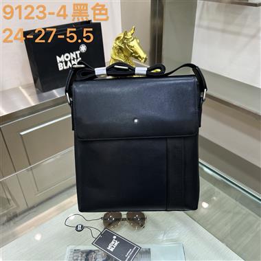 MONTBLANC    2026新款男生時尚包包 尺寸：24-27-5.5CM