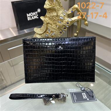 MONTBLANC    2026新款男生時尚包包 尺寸：27-17-4CM