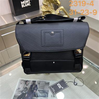 MONTBLANC   2026新款男生時尚包包 尺寸：31-23-9CM