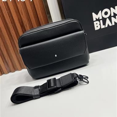 MONTBLANC    2026新款男生時尚包包 尺寸：24×18×7CM