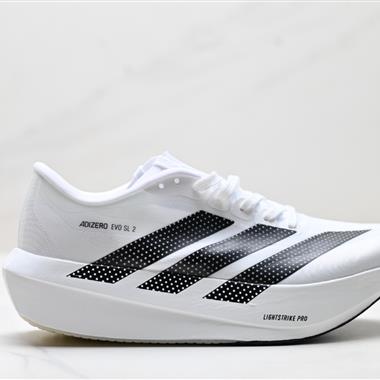 Adidas Adizero Evo SL 2 舒適百搭防滑耐磨 低幫 休閒跑步鞋