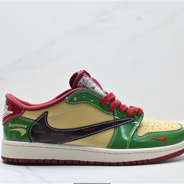 Nike Air Jordan 1 x Travis Scott AJ1倒勾 低幫文化籃球鞋