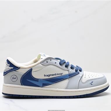 Nike Air Jordan 1 x Travis Scott AJ1倒勾 低幫文化籃球鞋