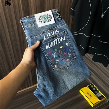 LouisVuitton   2026夏季新款休閒牛仔褲