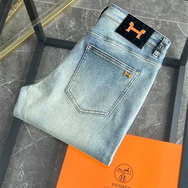 HERMES   2026夏季新款休閒牛仔褲