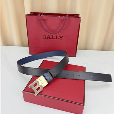 BAALLY   2026新款時尚皮帶  3.4CM