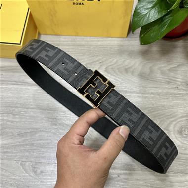 FENDI   2026新款時尚皮帶   4.0CM