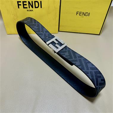 FENDI   2026新款時尚皮帶   4.0CM