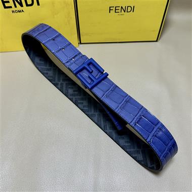 FENDI   2026新款時尚皮帶   3.8CM